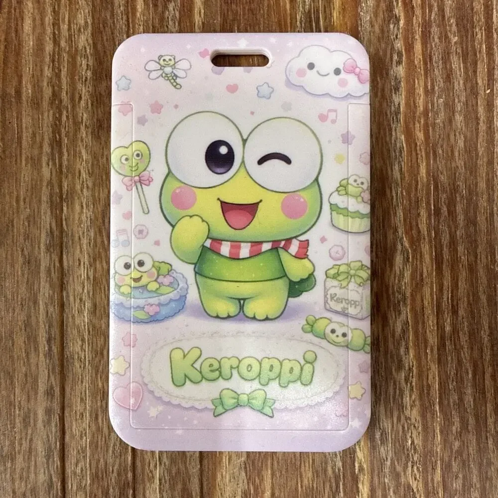 Keroppi Badge ID Holder